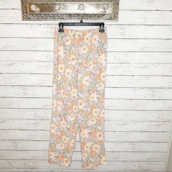 Victoria's Secret Pants - Vintage Gold Label VS Floral Lounge Beach Pants